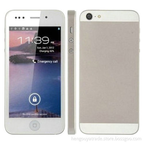 4.0-inch Touch Screen Android Mobile Phone 3G (WCDMA) GSM Mtk6577 Phone 5 (I5)
